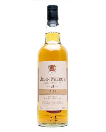 Port Ellen 1982 24 Year Old Cask Selection Milroy's