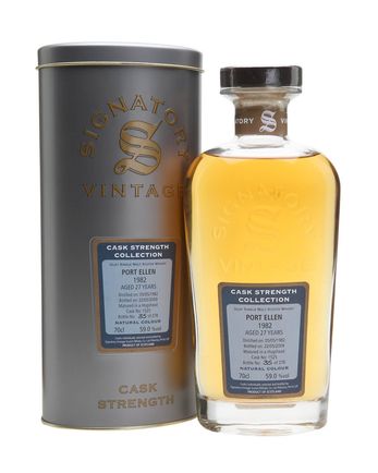 Port Ellen 1982 27 Year Old Signatory Cask Strength Collection