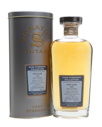 Port Ellen 1983 26 Year Old Wine Treated Butt Signatory