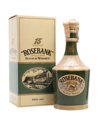 Rosebank Ceramic 15 Year Old Bottled 1970s