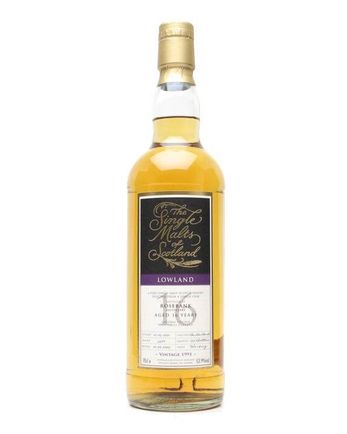 Rosebank 1991 16 Year Old Single Malts of Scotland Bottled 2007