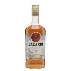 Bacardi Anejo Cuatro / 4 Year Old Single Modernist Rum
