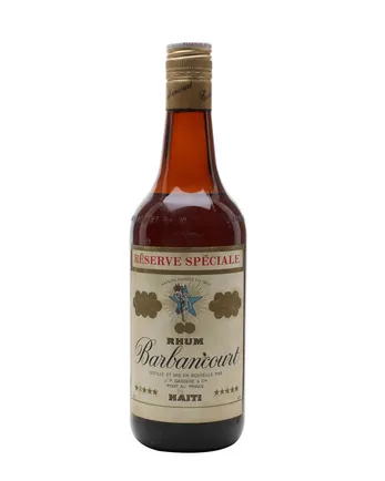 Barbancourt 5 Star Rum Bottled 1960s