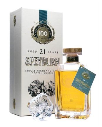 Speyburn 21 Year Old Centenary Decanter