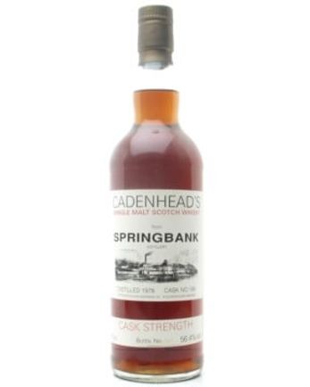 Springbank 1978 Sherry Cask Cadenhead's