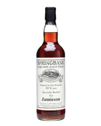 Springbank 10 Year Old Port Wood Jamieson