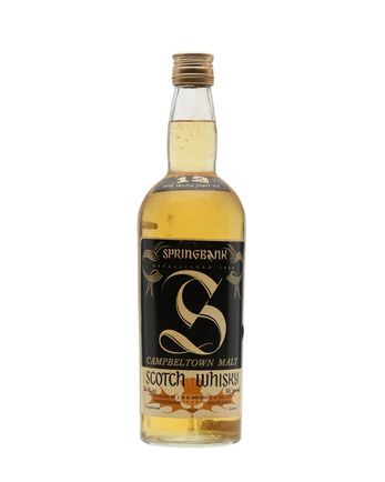 Springbank 12 Year Old Bottled 1970s