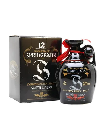 Springbank 12 Year Old Ceramic Jug