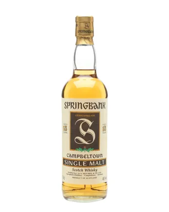 Springbank 15 Year Old Tall Bottled 1990s