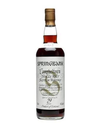 Springbank 1962 29 Year Old Sherry Cask