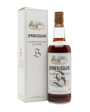 Springbank 1964 Distillery Label