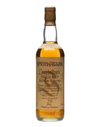 Springbank 1965 29 Year Old