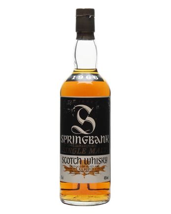 Springbank 1966 Bottled 1980s