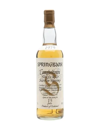 Springbank 1979 15 Year Old White Label
