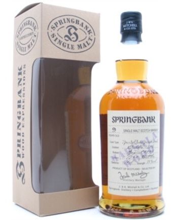 Springbank 1996 9 Year Old Marsala Wood