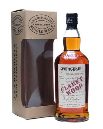 Springbank 1997 12 Year Old Claret Wood