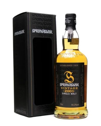 Springbank 2001 1st Batch OB
