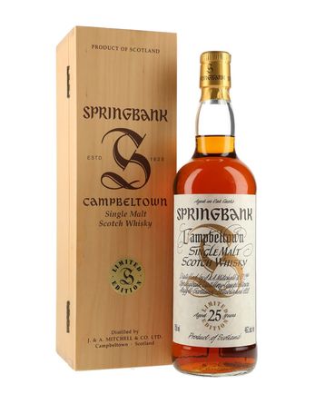 Springbank 25 Year Old Millennium Set