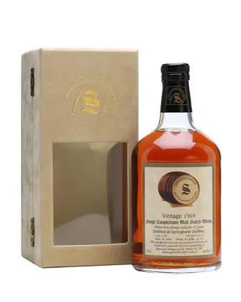 Springbank 1969 27 Year Old Sherry Cask Signatory