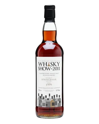 Springbank 1999 The Whisky Show 2011
