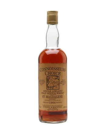 St Magdalene 1964 Map Label Connoisseurs Choice Gordon & Macphail