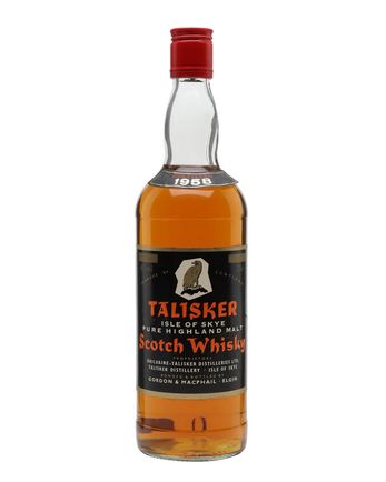Talisker 1958 Black Label Bottled 1980's Gordon & Macphail