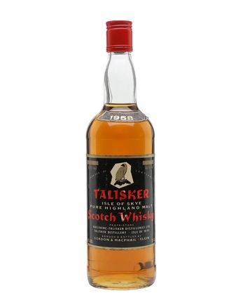 Talisker 1958 25 Year Old Black Label Gordon & Macphail