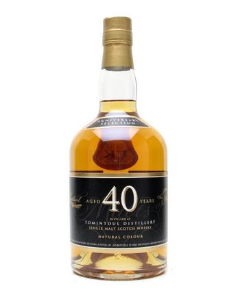 Tomintoul 40 Year Old Speciality Drinks  Anniversary Selection