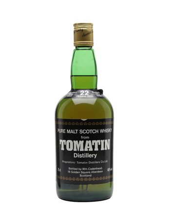 Tomatin 1962 22 Year Old Cadenhead's