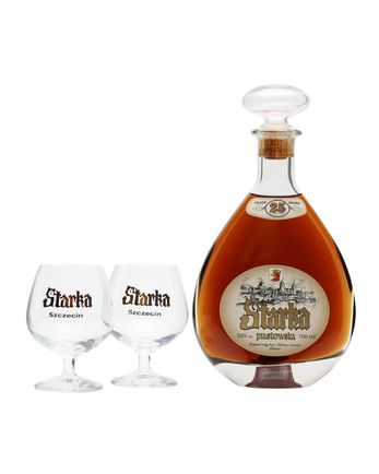 Starka Piastowska 25 Year Old Vodka Glass Pack