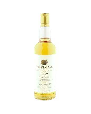 Balvenie 1972 20 Year Old First Cask