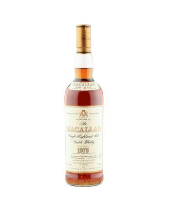Macallan 1976 18 Year Old