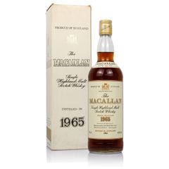 Macallan 1965 18 Year Old