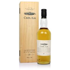 Caol Ila 15 Year Old, Flora & Fauna with Wooden Box