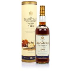 Macallan 1982 18 Year Old, Sherry Cask With Tube